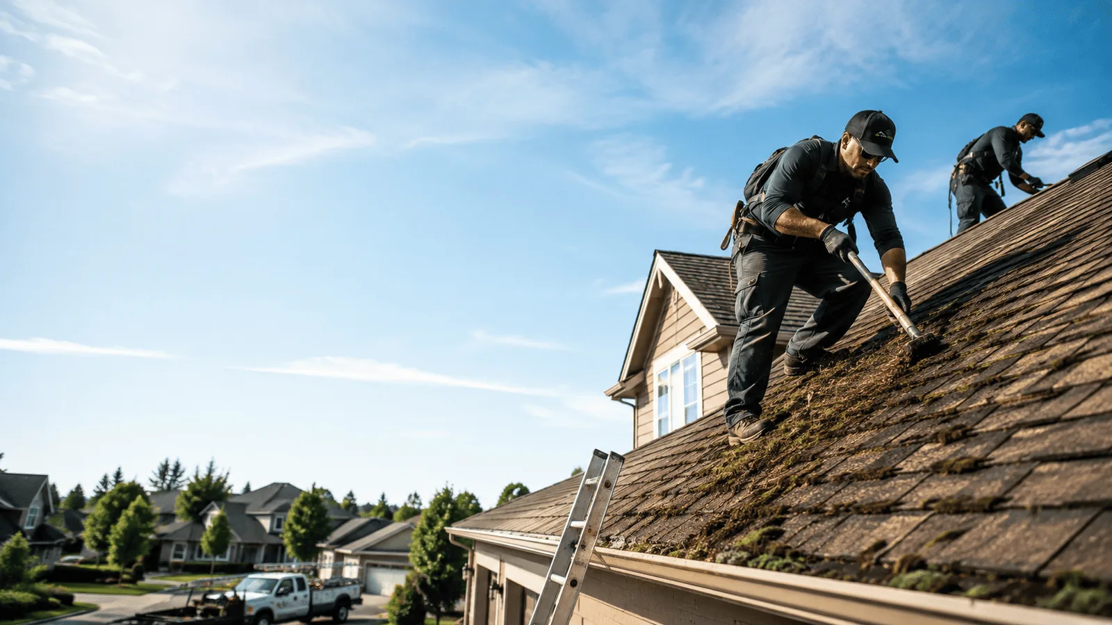 Roof Moss Removal in Exeter, ME near me